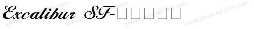 Excalibur SF字体转换